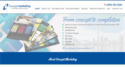 Desktop Screenshot of concept-marketing.com